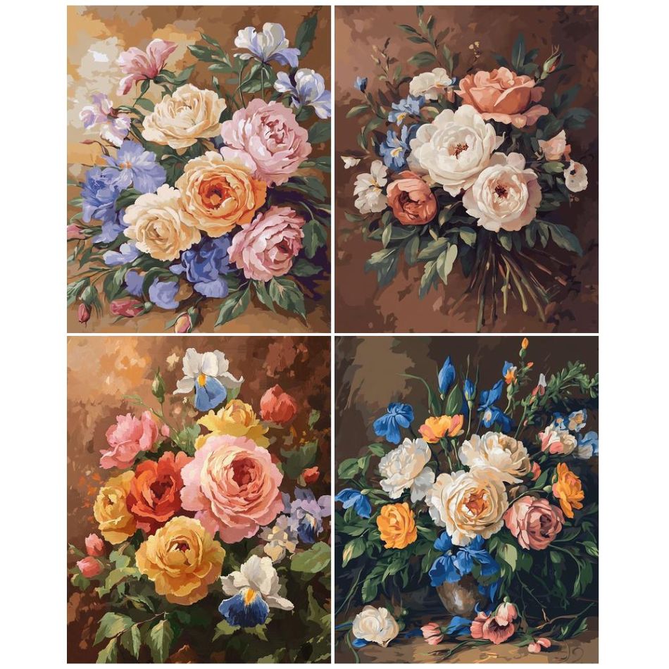 Art Craft Decoration Ideas - CHENISTORY 꽃 5D 다이아몬드 페인팅 키트