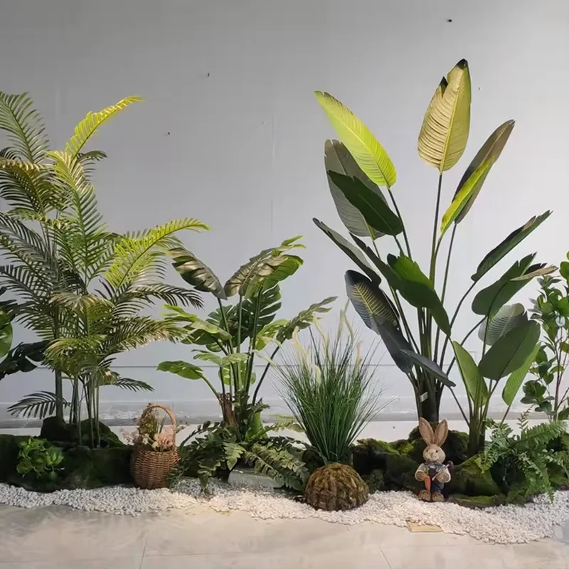 Art Craft Decoration Ideas - 프리미엄 품질의 인조 잔디 나무와 식물,