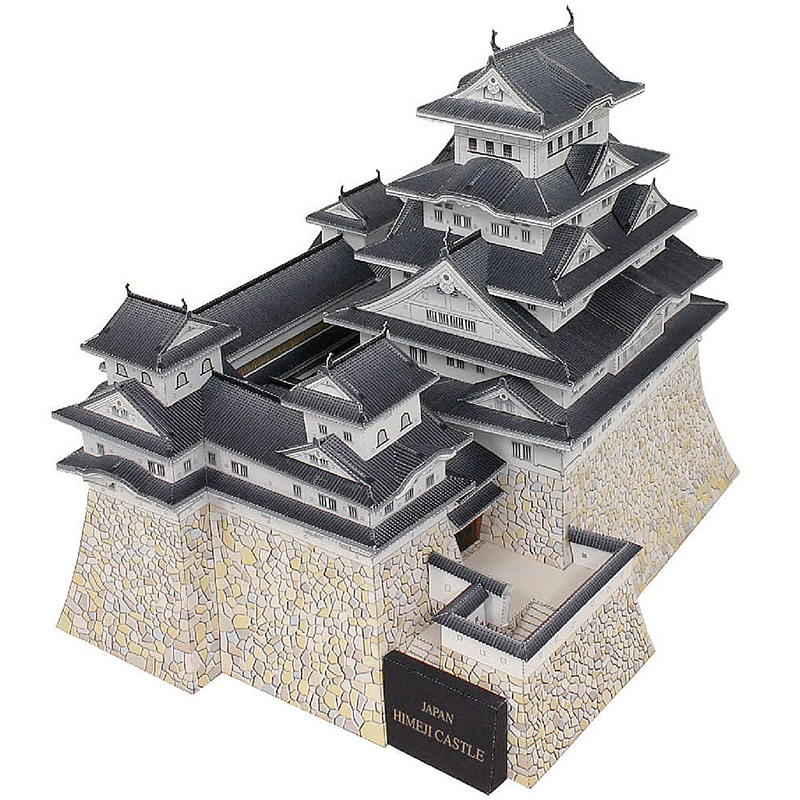 Art Craft Japan - 일본 히메지 성 3D 종이 모델