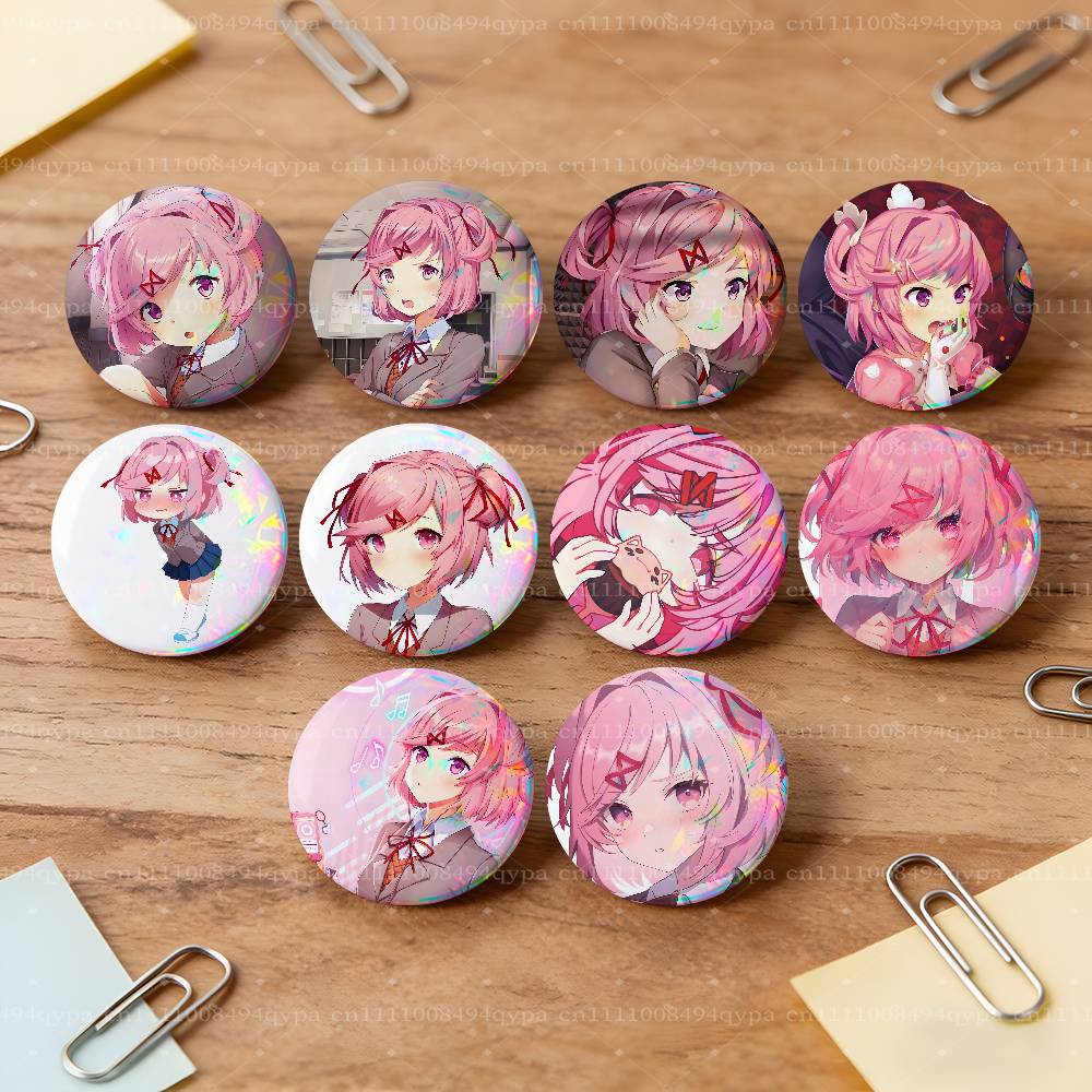 Art Craft Japan - N-Natsuki D-Doki DDLC 버튼 핀 배지