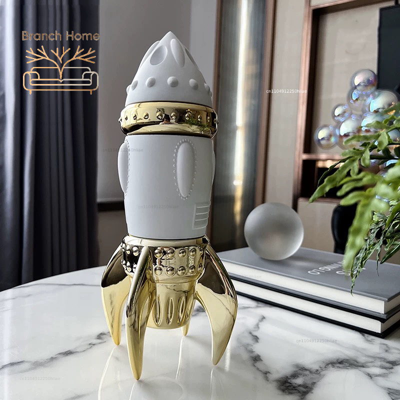 Art And Craft Rocket - 로켓 장식품, 창의적인 예술 작품 장식,