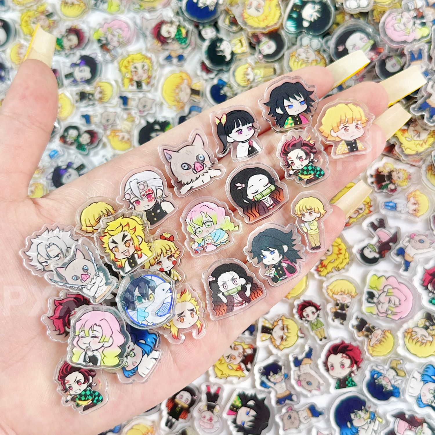 50/100개 1/2cm 미니 데몬 슬레이어 아크릴 시 - Art Craft Store 리뷰 및 가격
