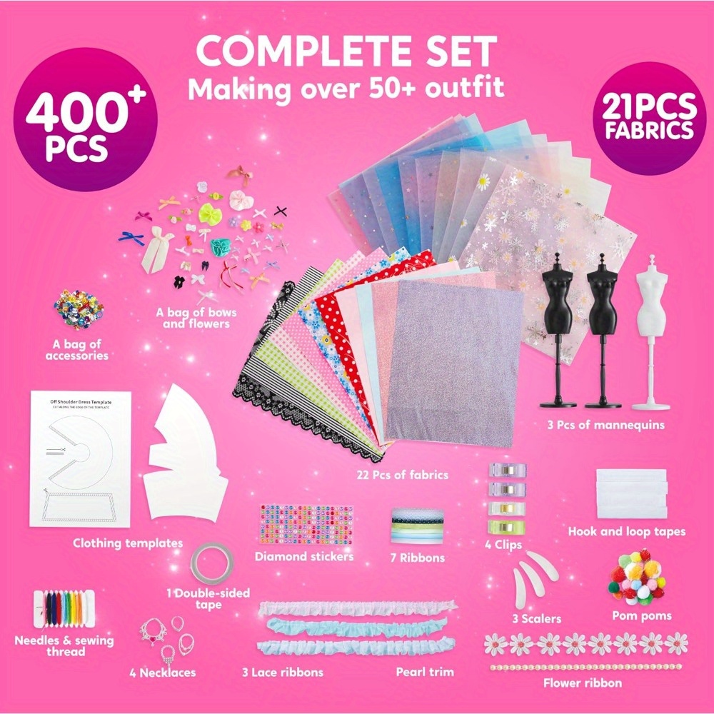 조이파이 400+피스 패션 디자인 공예 세트, 어린이  - Art Craft And Design 리뷰 및 가격