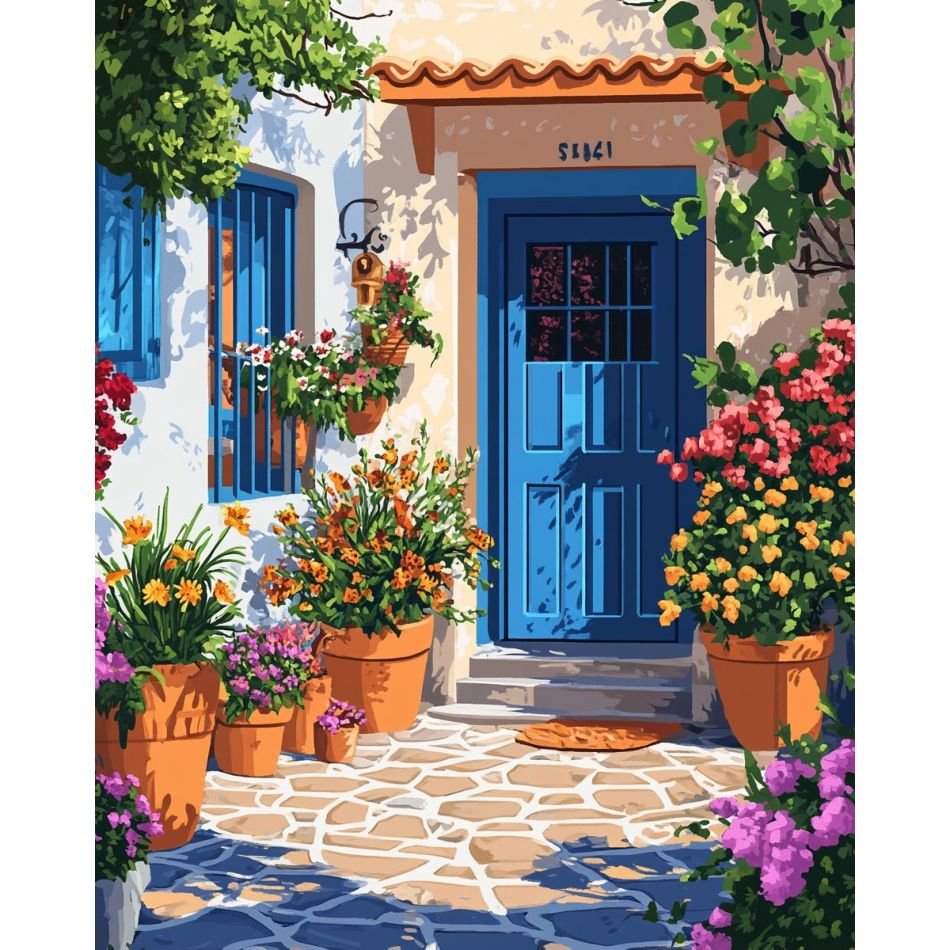 RUOPOTY 성인용 블루 도어 다이아몬드 페인팅 키트 - Art Craft Decoration Ideas 리뷰 및 가격