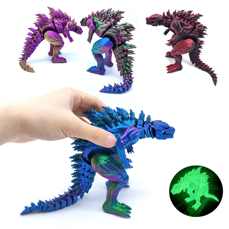 3D 프린팅 근육질 공룡 액션 피규어 미니 장난감 몬스 - Art Craft Dinosaur 리뷰 및 가격