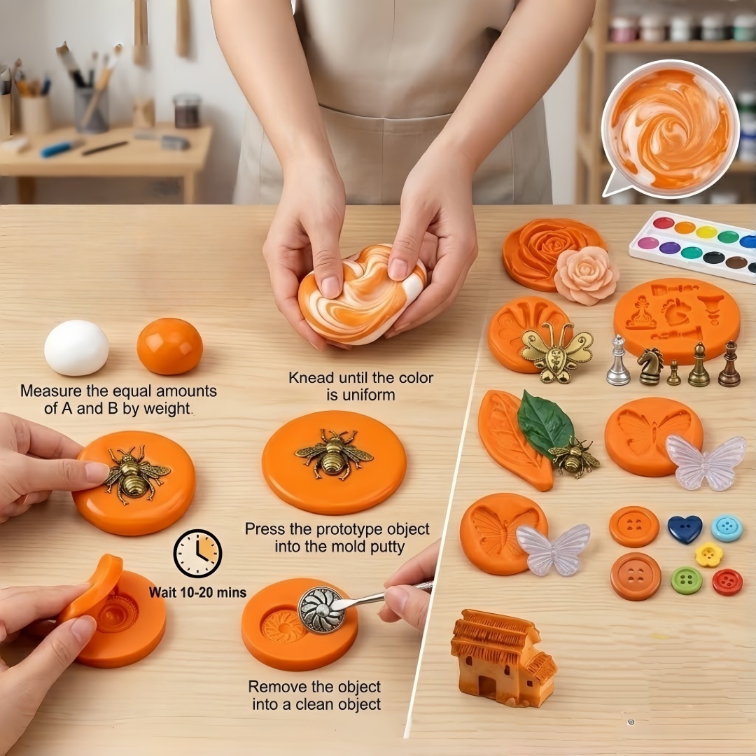 실리콘 퍼티 DIY 공예 세트 레진 아트 프로젝트 몰드 - Art Craft Kit 리뷰 및 가격
