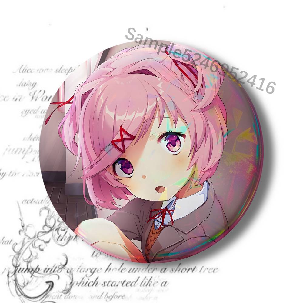 N-Natsuki D-Doki DDLC 버튼 핀 배지  - Art Craft Japan 리뷰 및 가격