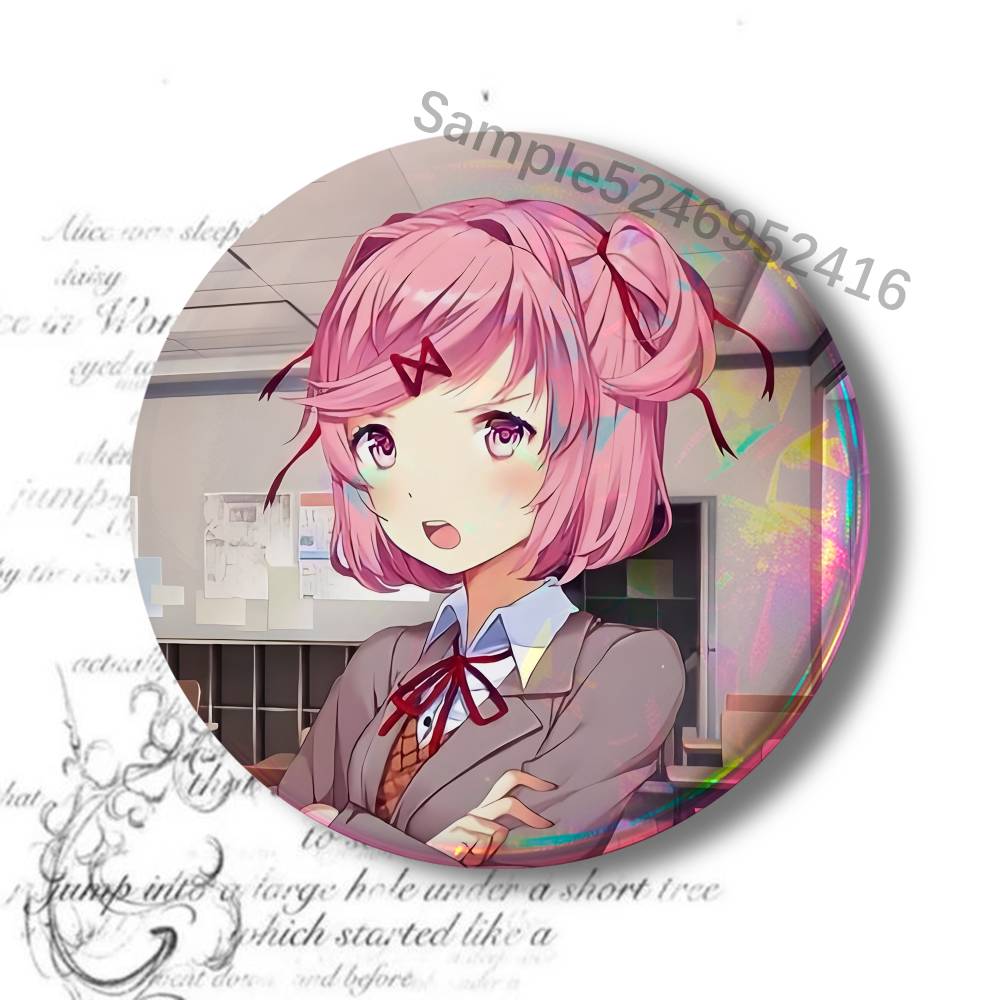 N-Natsuki D-Doki DDLC 버튼 핀 배지  - Art Craft Japan 리뷰 및 가격