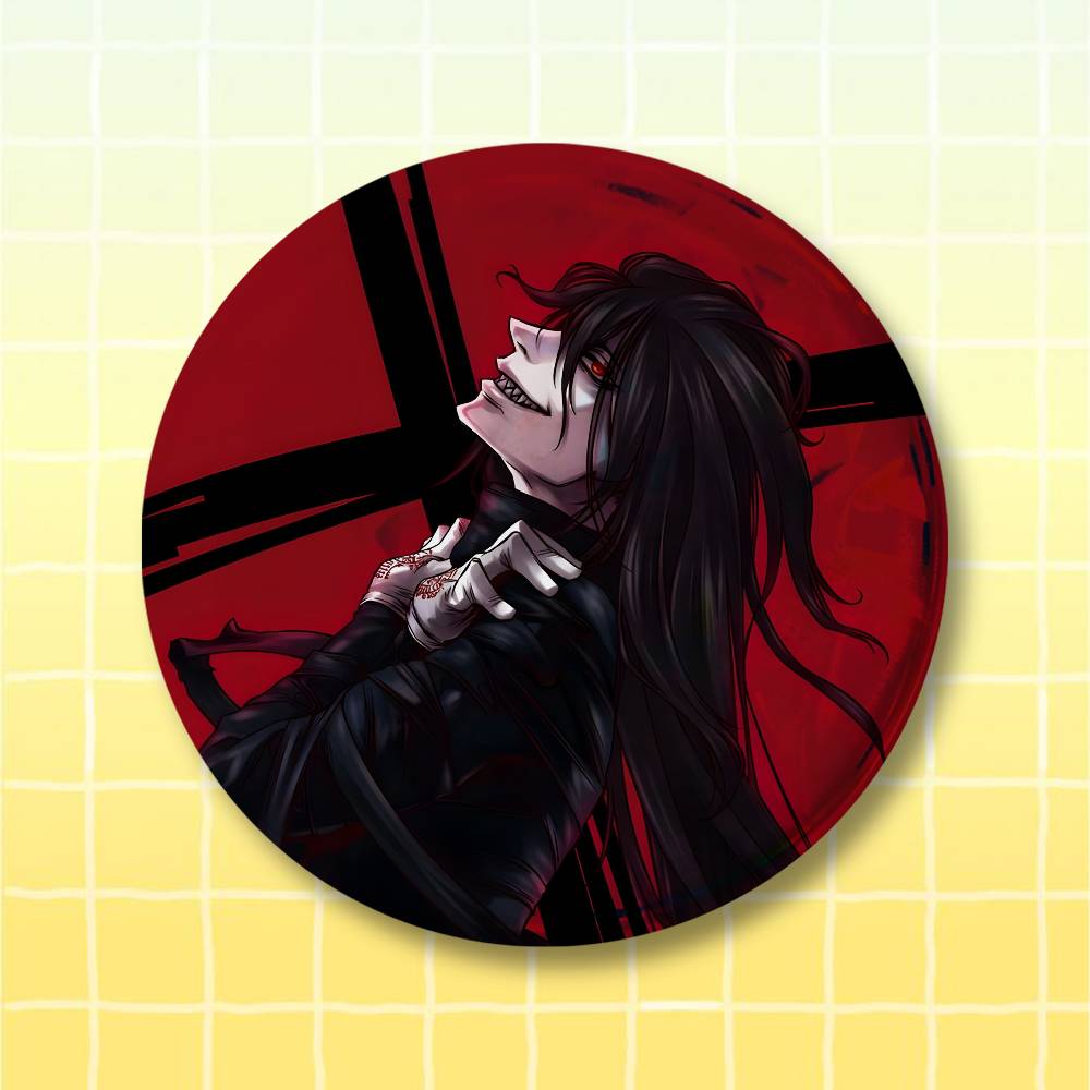 H-Hellsing Alucard 핀 레이저 배지 장식 - Art Craft Japan 리뷰 및 가격